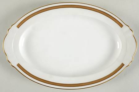 OKU18 12" Oval Serving Platter