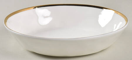 Harper (Gold Trim) Coupe Soup Bowl