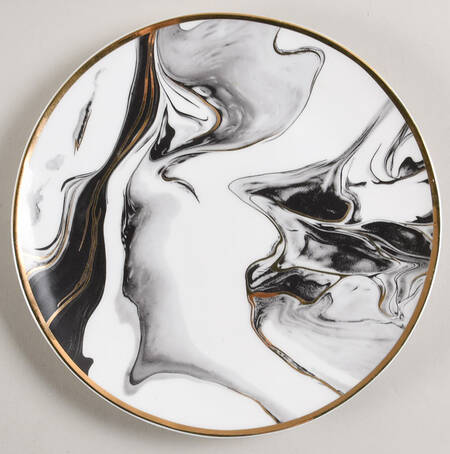 Harper (Gold Trim) Accent Salad Plate