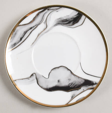 Harper (Gold Trim) Saucer for Accent Flat Cup