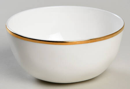 Harper (Gold Trim) Fruit/Dessert (Sauce) Bowl