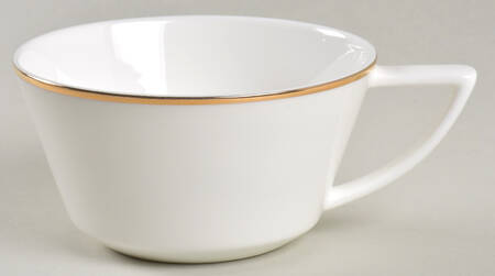 Madison (Gold Trim) Flat Cup