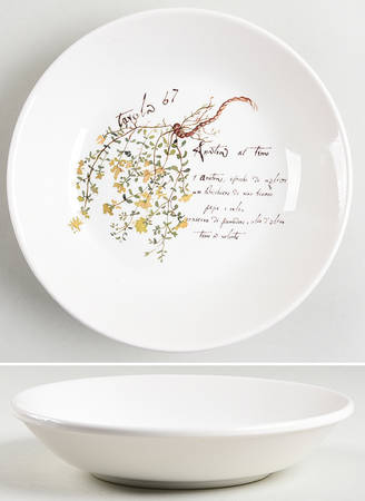 Kitchen Herb Tuscan 8" Individual Pasta Bowl