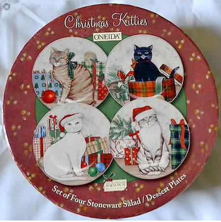 Christmas Kitties by Oneida
