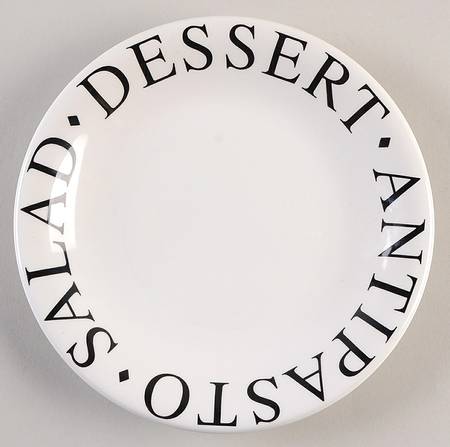 OVB21B Salad Plate