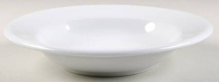 Buffalo China (White, Buffalo Mark) Rim Soup Bowl