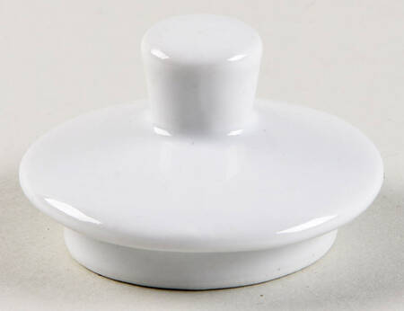 Buffalo China (White, Buffalo Mark) Lid for Sugar Bowl