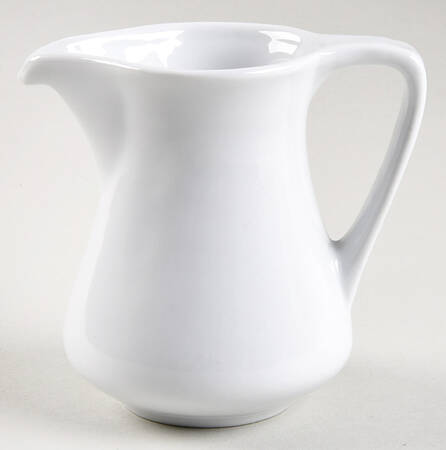 Buffalo China (White, Buffalo Mark) Creamer