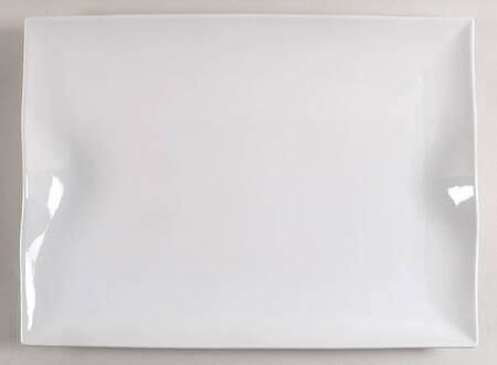 Simply White 18" Rectangular Serving Platter