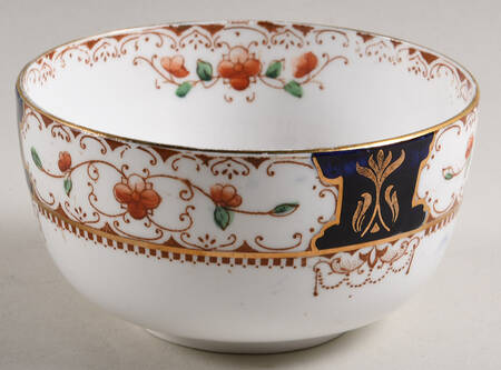 Glendale Blue Cranberry Bowl