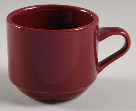 Classic Maroon Flat Cup