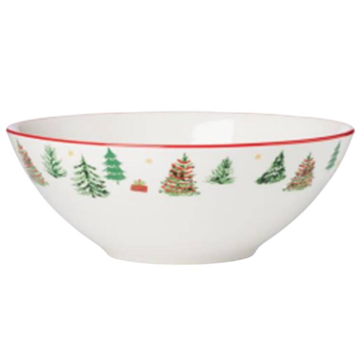 Merry & Bright 9" Round Serving Bowl