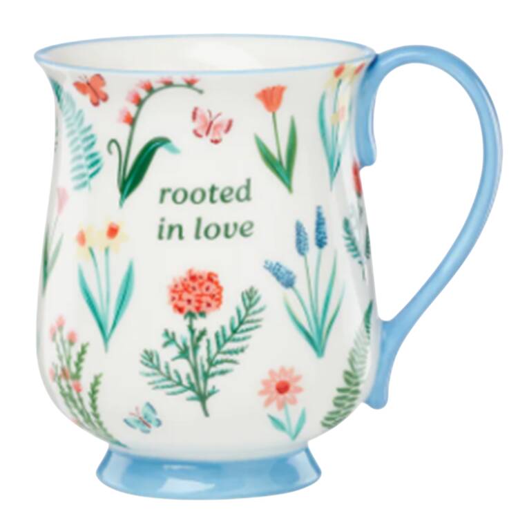 First Blooms Footed Mug