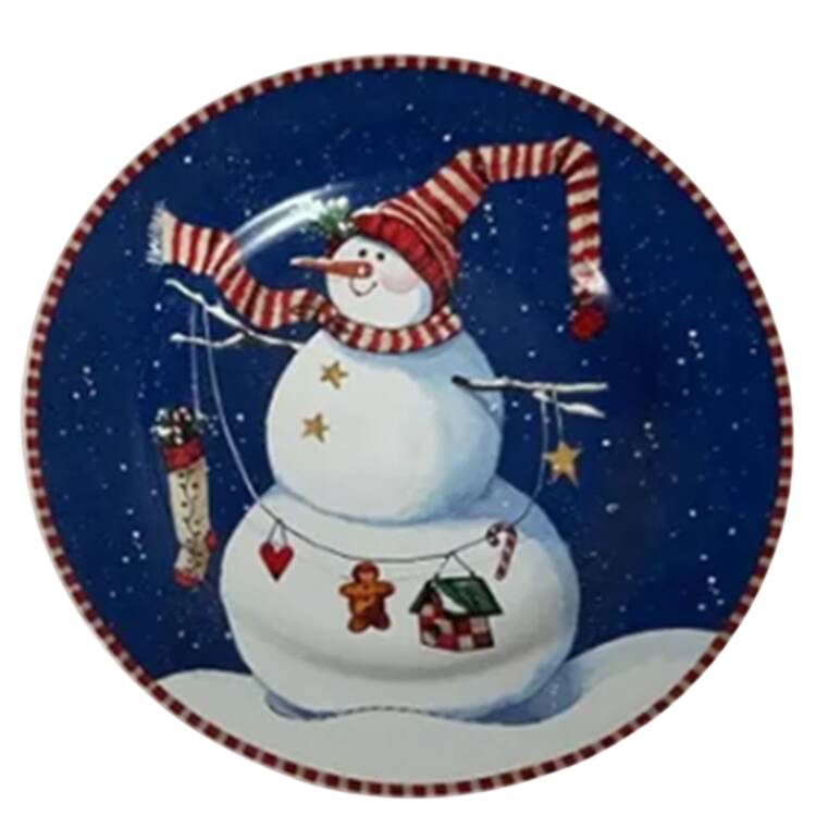 Winter Buddies Salad Plate