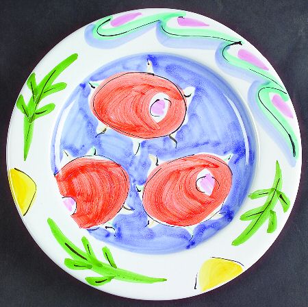 Tickled Pink Salad Plate