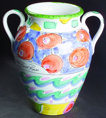 Tickled Pink 11" Vase