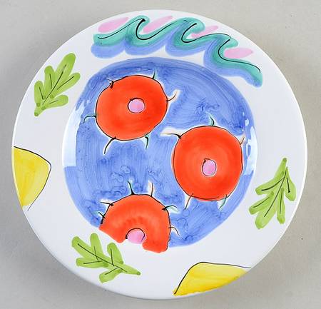 Tickled Pink Salad Plate