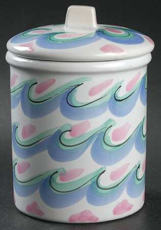 Tickled Pink Medium Canister & Lid