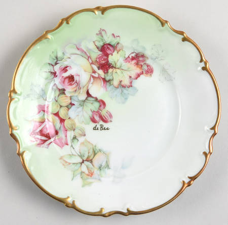 Imperial Green Bread & Butter Plate