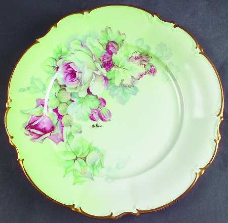 Imperial Green Dinner Plate