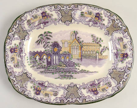 Abbey 11" Oval Serving Platter