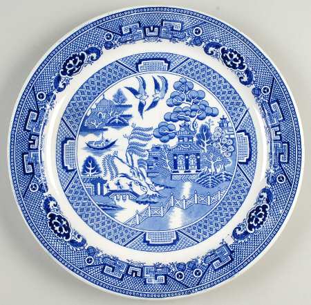 Willow 11" Chop Plate (Round Platter)