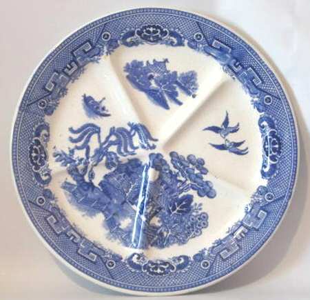Willow Fondue Plate