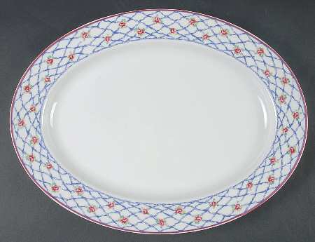 Rubanes 13" Oval Serving Platter
