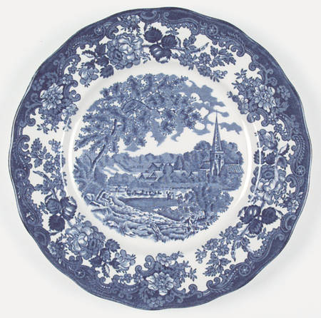 Avon Scenes Blue by Palissy
