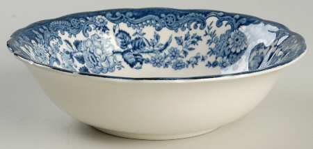 Avon Scenes Blue Oatmeal Bowl