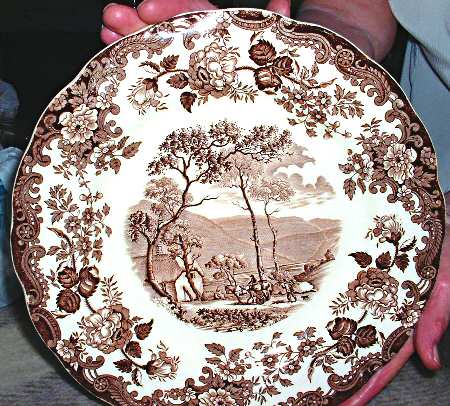 Avon Scenes Brown by Palissy