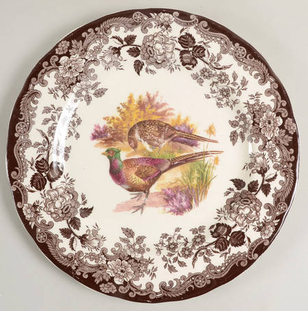 Game Series (Birds) Large Dinner Plate