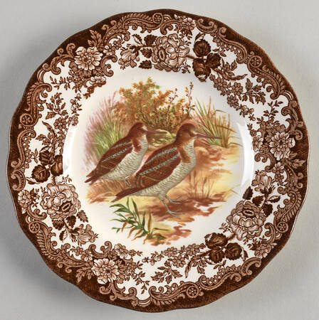 Game Series (Birds) Dessert/Pie Plate