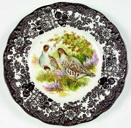 Game Series (Birds) Dessert/Pie Plate