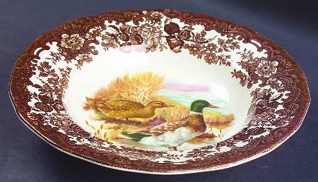 Game Series (Birds) Large Rim Soup Bowl