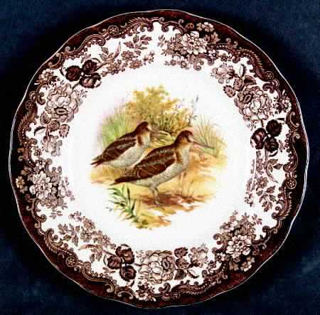 Game Series (Birds) Dinner Plate by Palissy