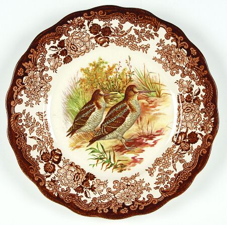 Game Series (Birds) Luncheon Plate