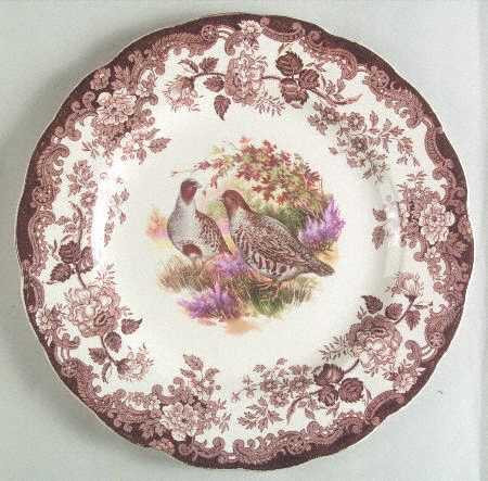 Game Series (Birds) Large Dinner Plate