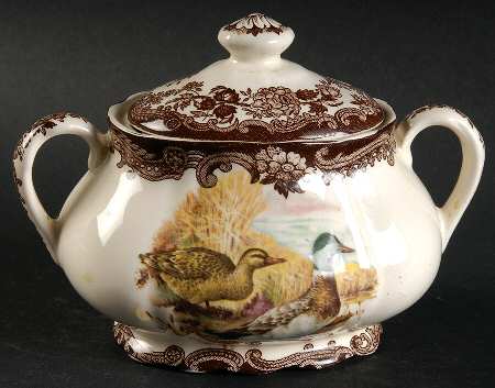 Game Series (Birds) Sugar Bowl & Lid