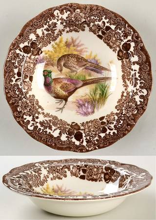 Game Series (Birds) Rim Cereal Bowl