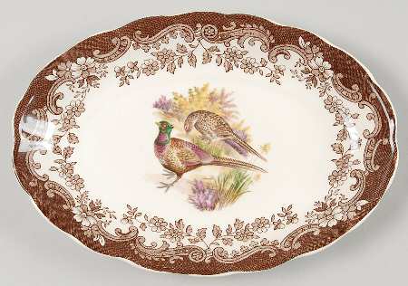 Game Series (Birds) Relish/Gravy Underplate