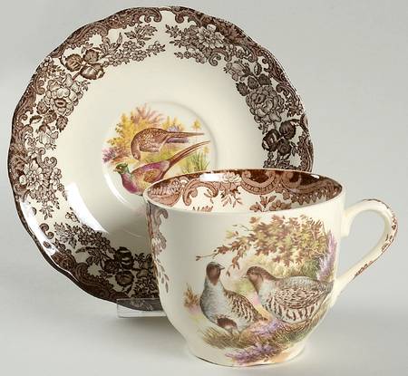 Game Series (Birds) Jumbo Cup & Saucer Set