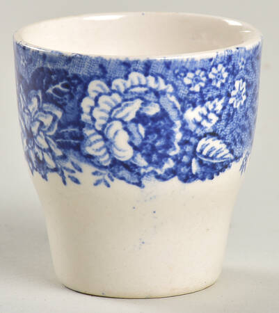 Thames River Scenes Blue Single Egg Cup by Palissy