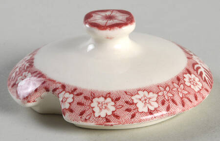 Thames River Scenes Pink Lid for Jam/Jelly