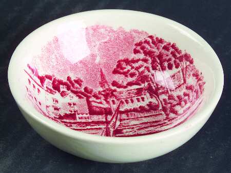 Thames River Scenes Pink Salt Dip