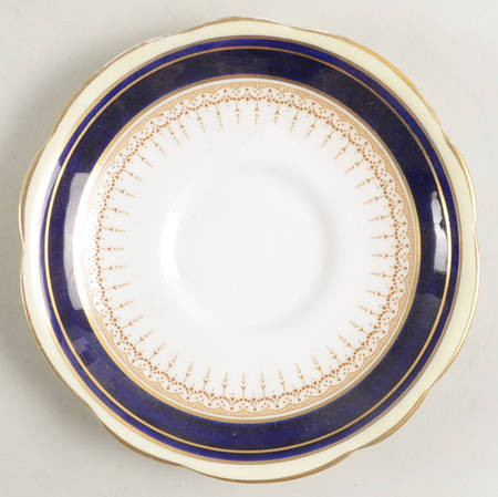 Athene Cobalt Blue Saucer