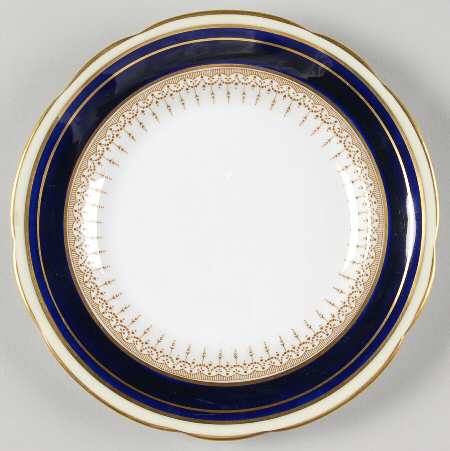 Athene Cobalt Blue Bread & Butter Plate