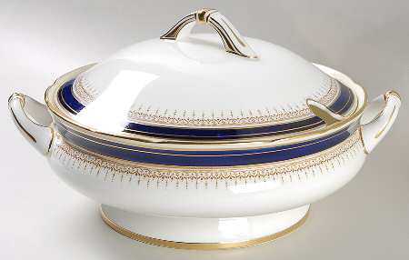 Athene Cobalt Blue Tureen &  Lid
