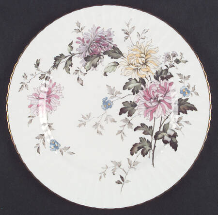 Autumn Glory (Pink & Yellow Flowers) Dinner Plate