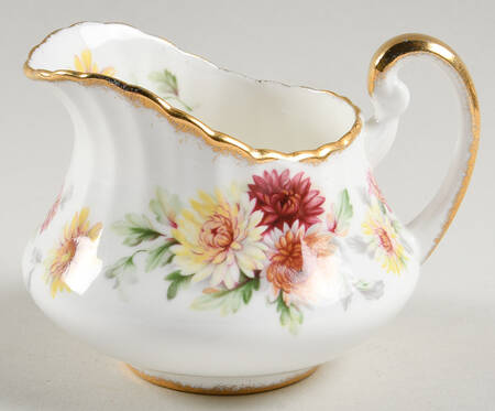 Autumn Glory (Yellow & Orange Flowers) Creamer